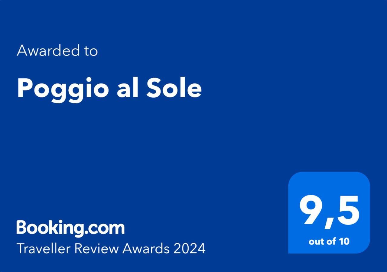 モンテスペルトリPoggio Al Soleアパートメント エクステリア 写真